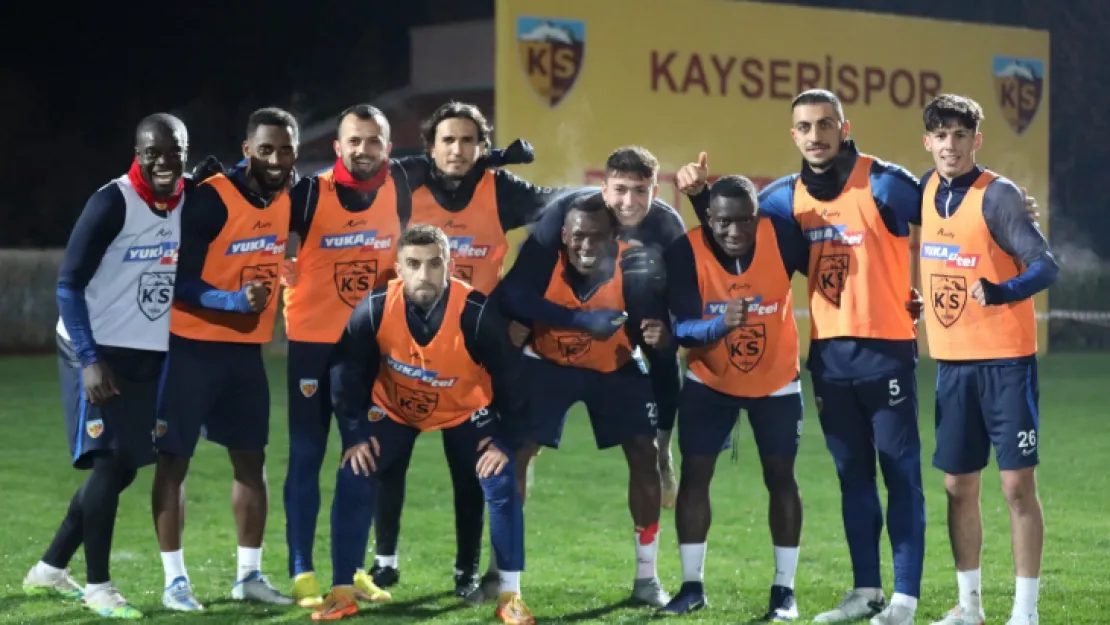 Kayserispor, Gençlerbirliği maçı hazırlıklarına başladı