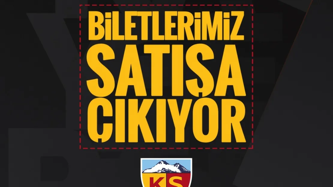 Kayserispor – Göztepe  maç biletleri satışa çıktı