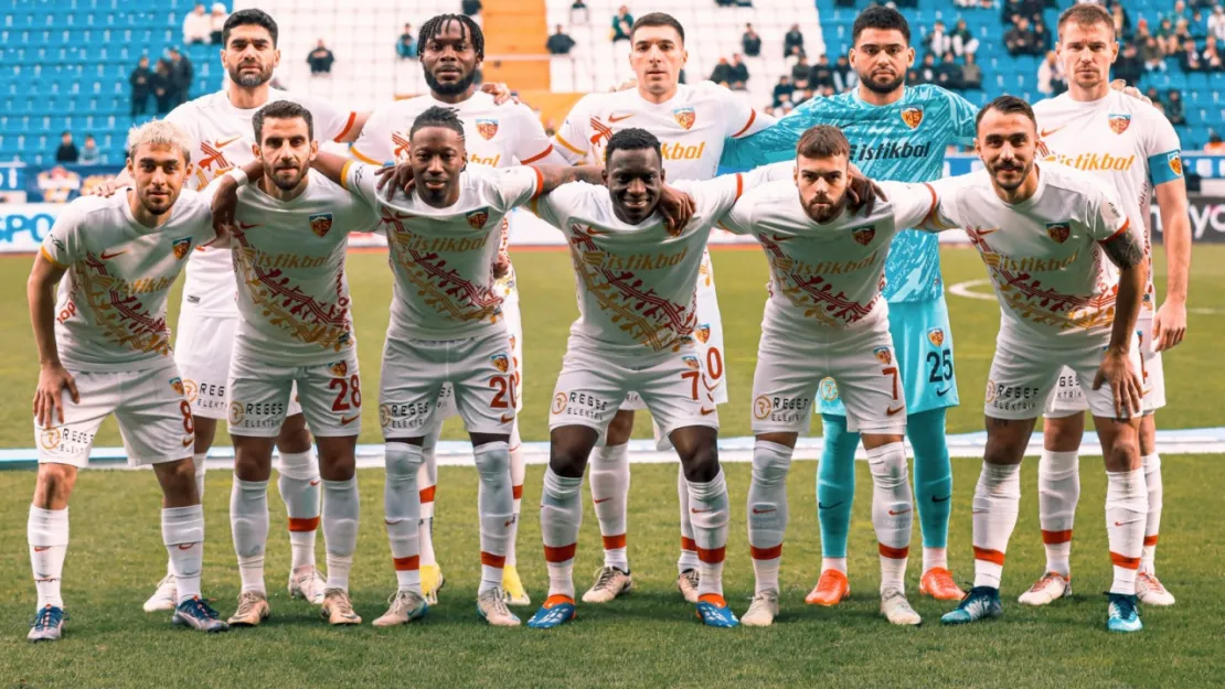 Kayserispor haftayı 21 puanla kapattı