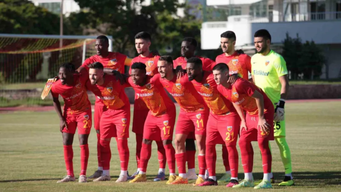 Kayserispor ikinci hazırlık maçına çıkıyor