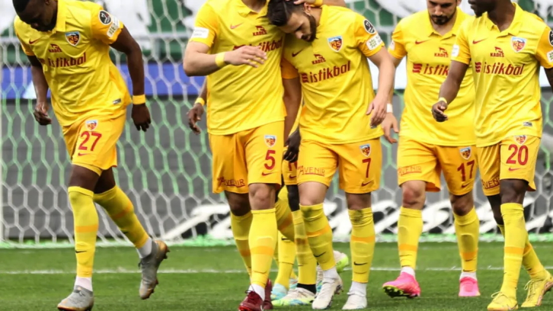 Kayserispor Konya deplasmanından 1 puanla döndü