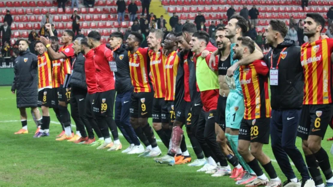 Kayserispor ligdeki 3. galibiyetini aldı