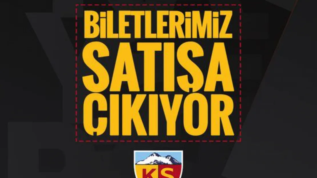 Kayserispor – Samsunspor maç biletleri satışa çıktı