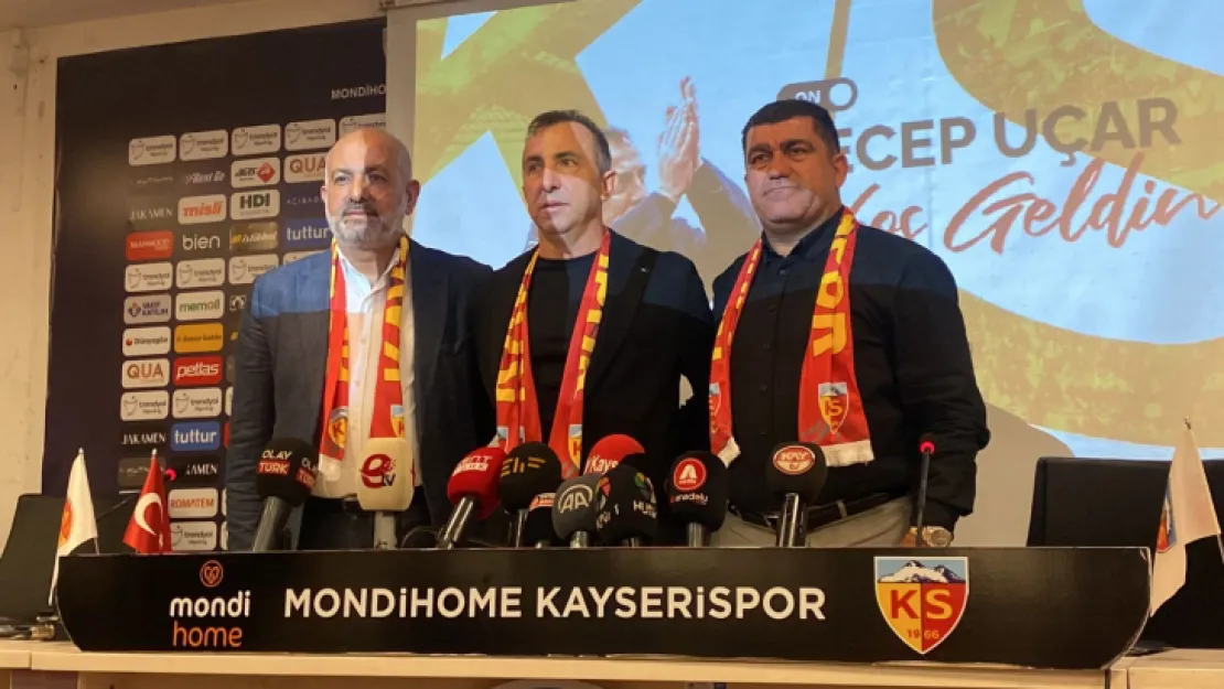 Kayserispor Teknik direktör Recep Uçar ile 1+1 yıllık sözleşme imzaladı