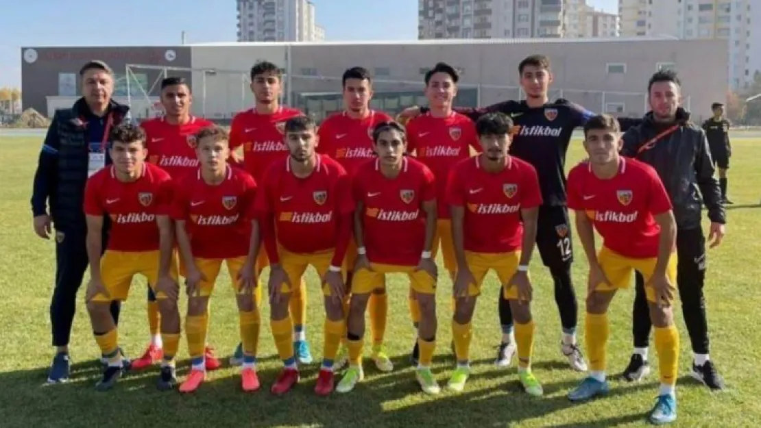 Kayserispor U19 takımı yine kaybetti