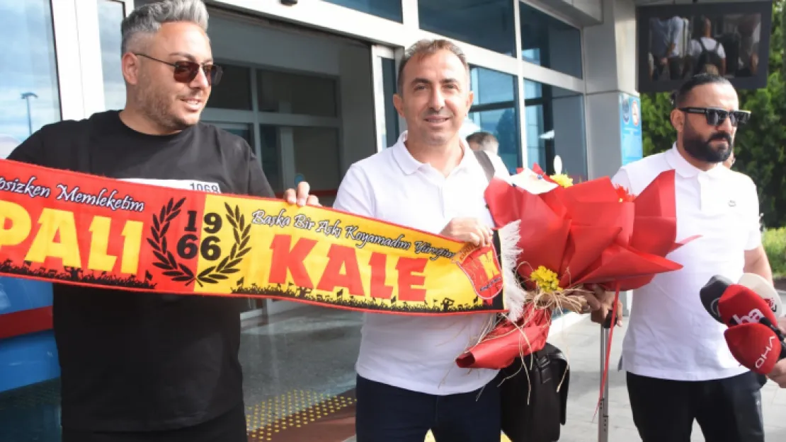 Kayserispor'un yeni teknik direktörü Recep Uçar Kayseri'de