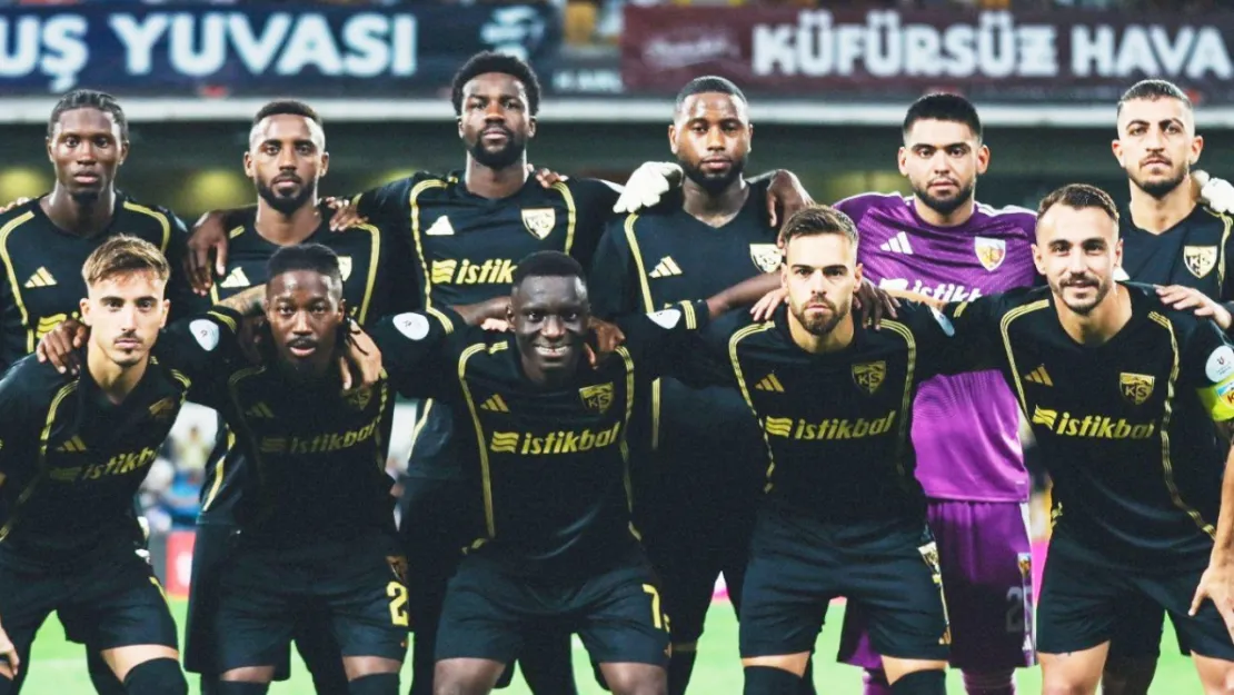 Kayserispor'un yeni transferlerinden 7'si ilk resmi maçına çıktı