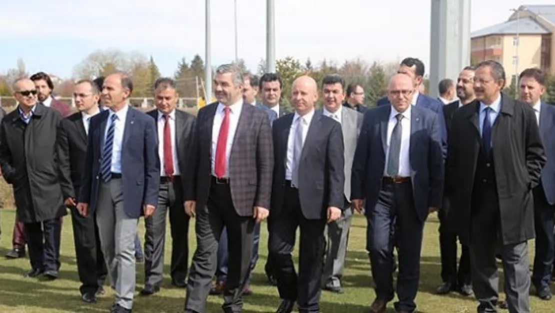 Kayserispor'a moral ziyareti