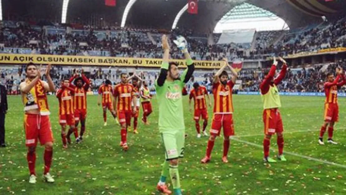 Kayserispor yeniden Süperlig'te