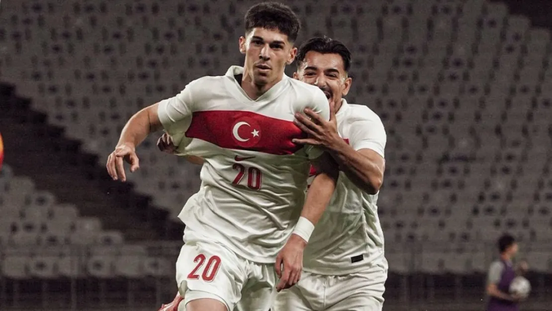 Kayserisporlu Baran Ali, Ümit Milli takımdaki ilk maçında gol attı