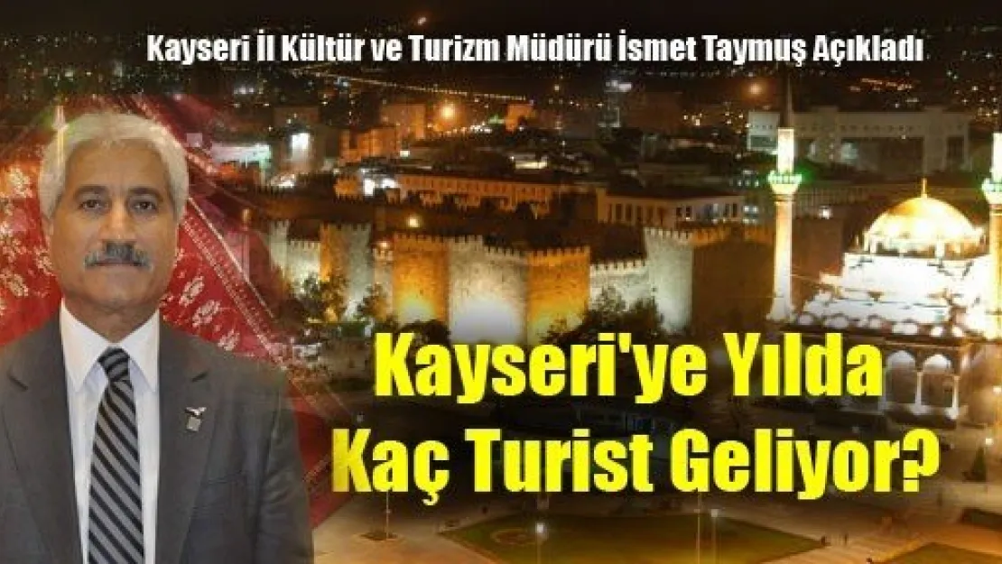 Kayseri'ye Yılda Kaç Turist Geliyor?