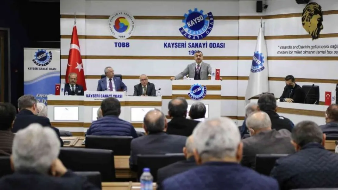 KAYSO Başkanı Büyüksimitci: 'Tüm zorluklara rağmen 2021 yılında ekonomimizi büyütmeyi başardık'