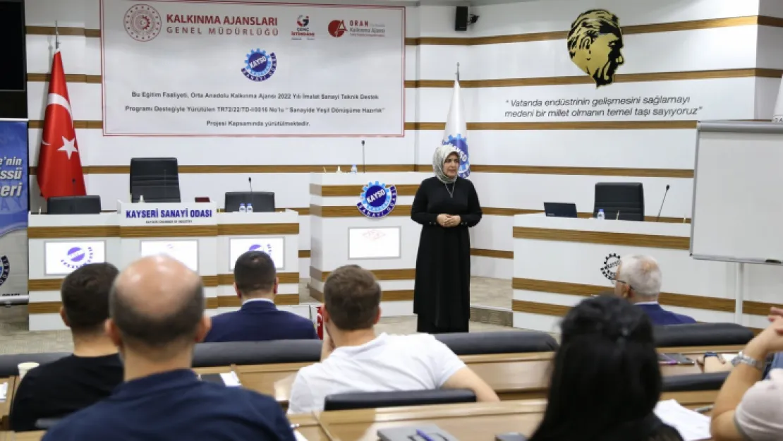 KAYSO, Sanayicileri Yeşil Dönüşüme Hazırlıyor