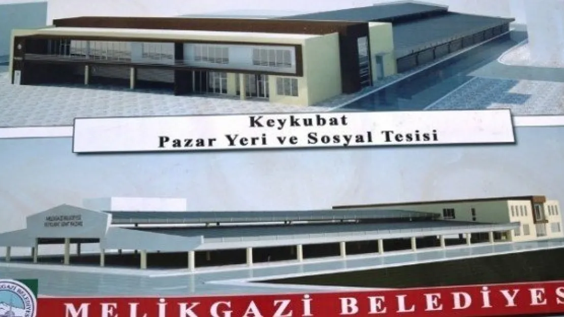 Keykubat Mahallesine Çok Amaçlı Kapalı Semt Pazaryeri İle Kültür Merkezi İnşaatına Başlanıldı 