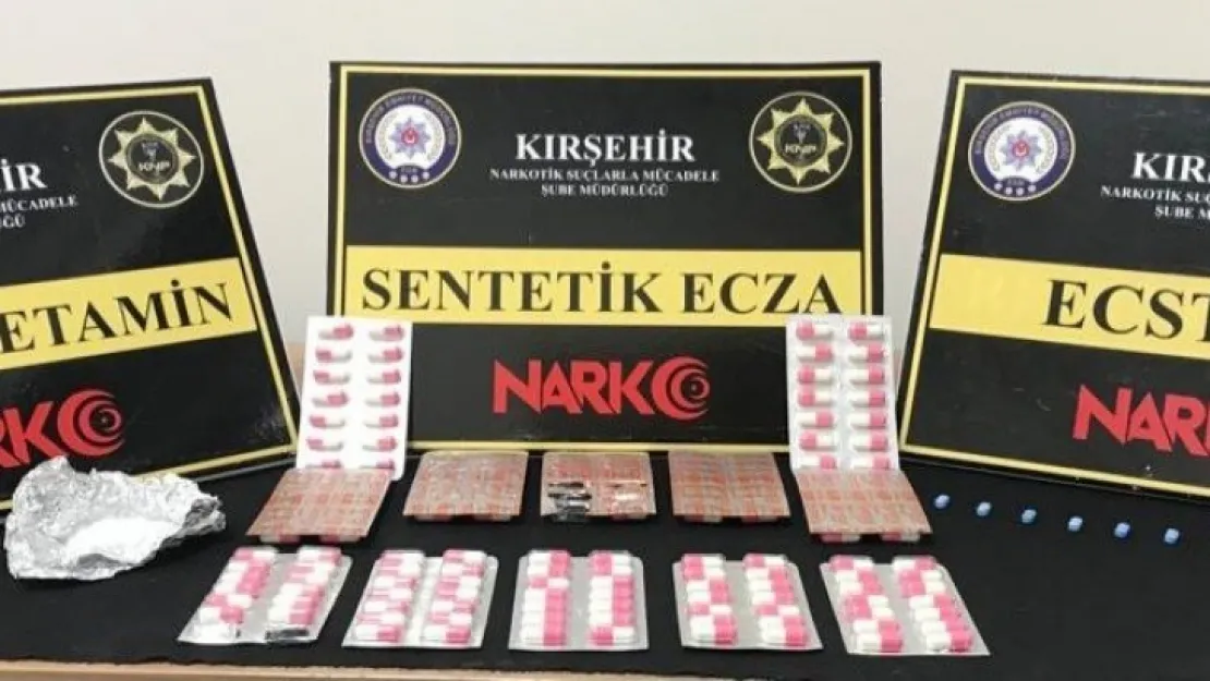 Kırşehir'de uyuşturucu operasyonu: 4 gözaltı