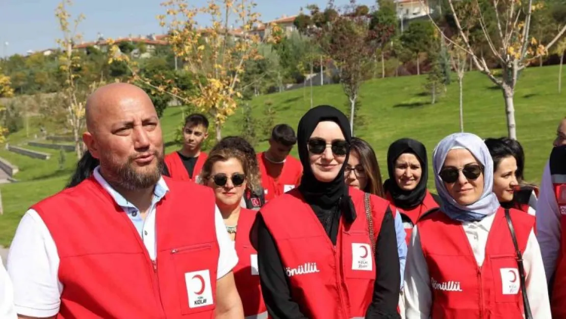 Kızılay'dan yürüyüş etkinliği