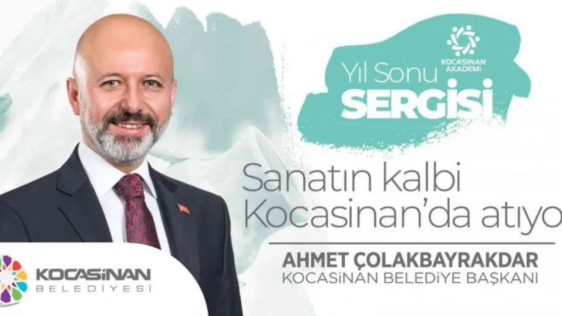 Kocasinan akademi'de yıl sonu sergisi