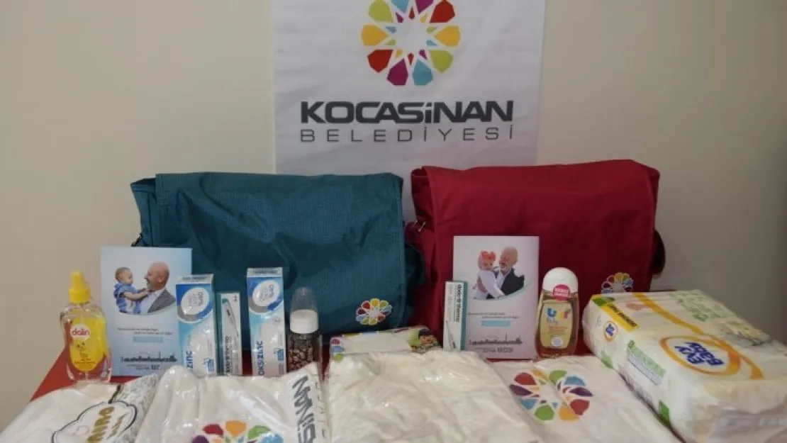 1 yılda 3 bin 184 aileye 'hoş geldin bebek' hediyesi