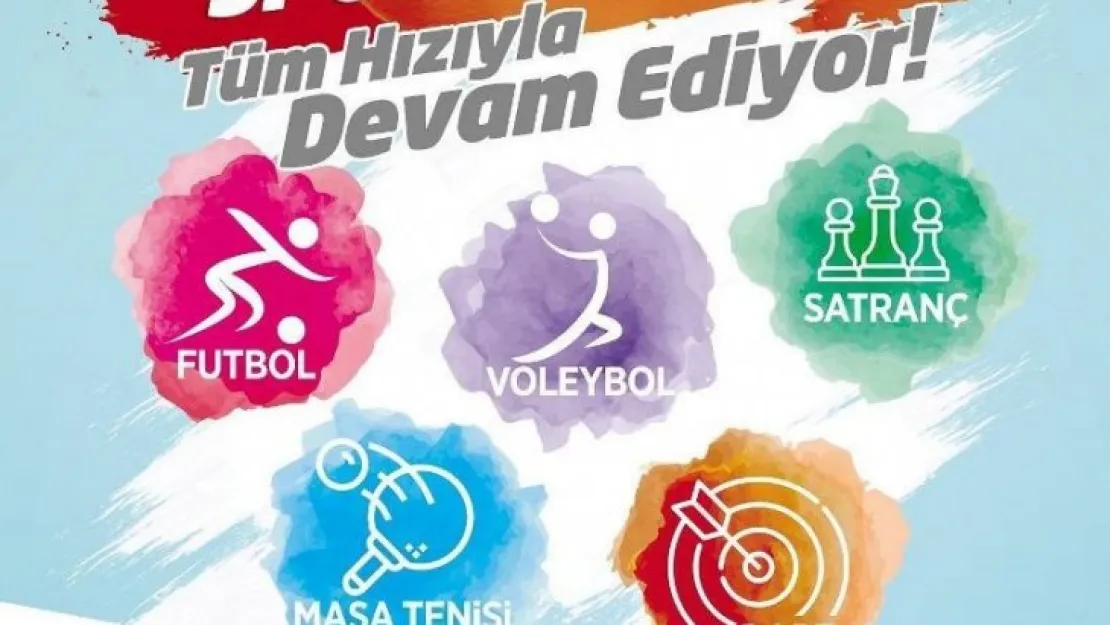 Kocasinan'da Liselerarası Spor Festivali devam ediyor