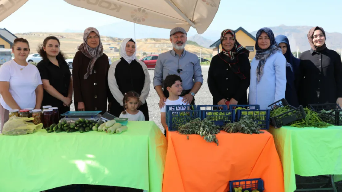 Kocasinan'da Organik Tarım Projesi Meyve Vermeye Başladı