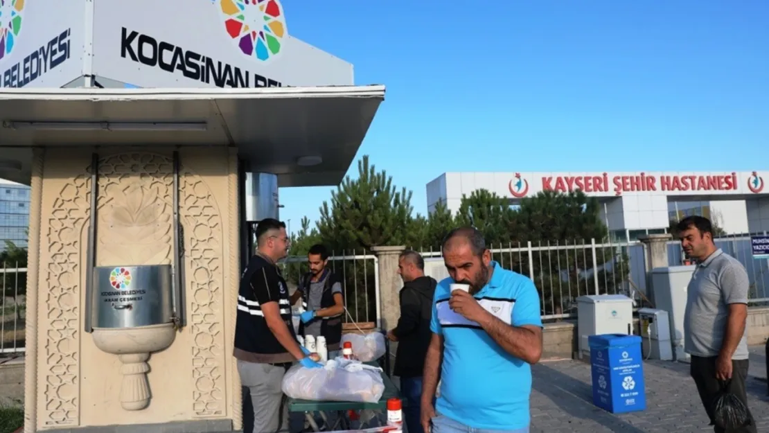 Kocasinan İkram Çeşmesi Gönülleri Fethediyor