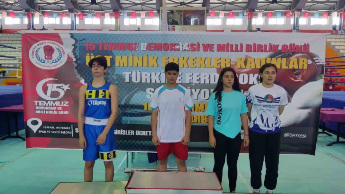 Kocasinan'ın Boks Sporcusu Ayla Fırat, Türkiye şampiyonu oldu