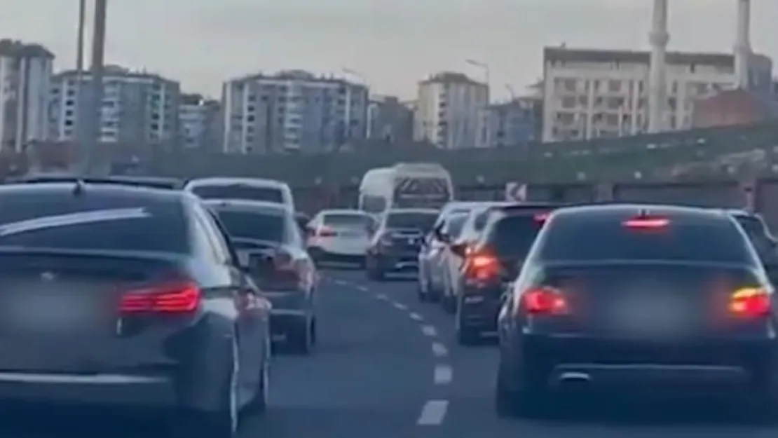 Konvoy yapan 6 araca cezai işlem uygulandı