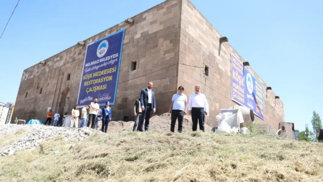 Köşk Medrese yeniden restore ediliyor