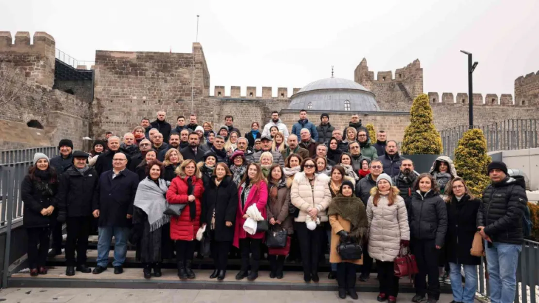 KTO Yargıtay Üyelerine Kayseri tarihinin güzelliklerini tanıttı