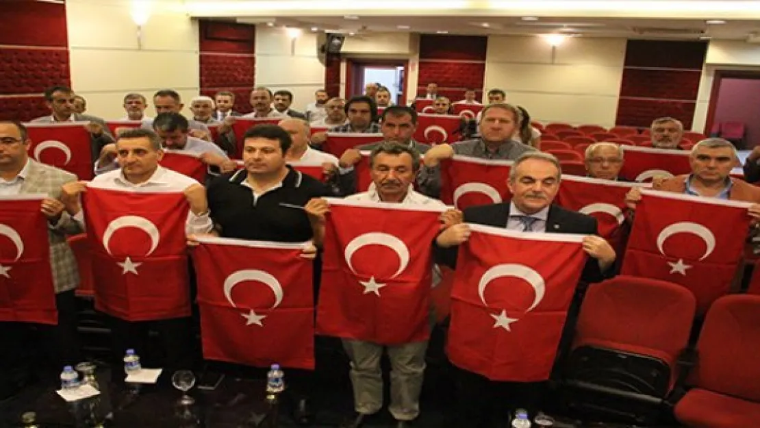 KTO Meclisi'nden teröre bayraklı tepki