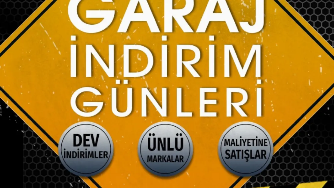 KUMSmall AVM'de 'Garaj İndirim Günleri' başlıyor