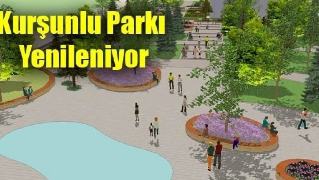 Kurşunlu Parkı Yenileniyor