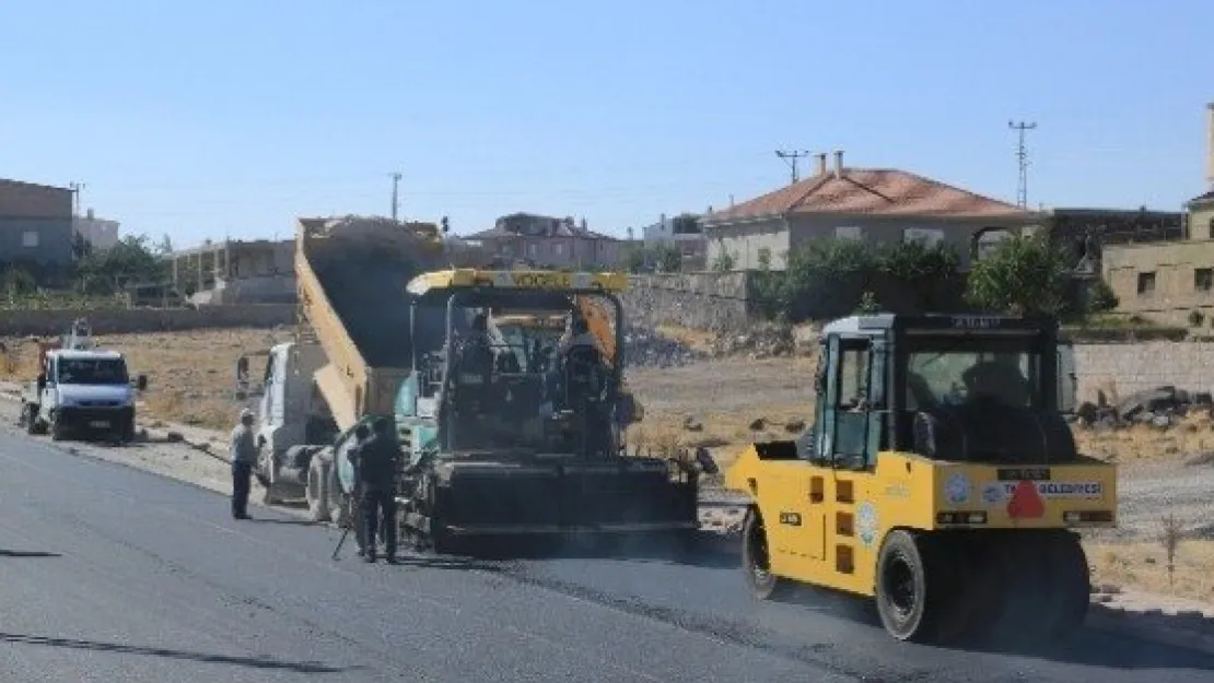 Kuruköprü Ve Çatakdere Yoluna Asfalt 