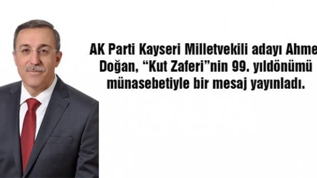 Kut zaferimiz kutlu olsun