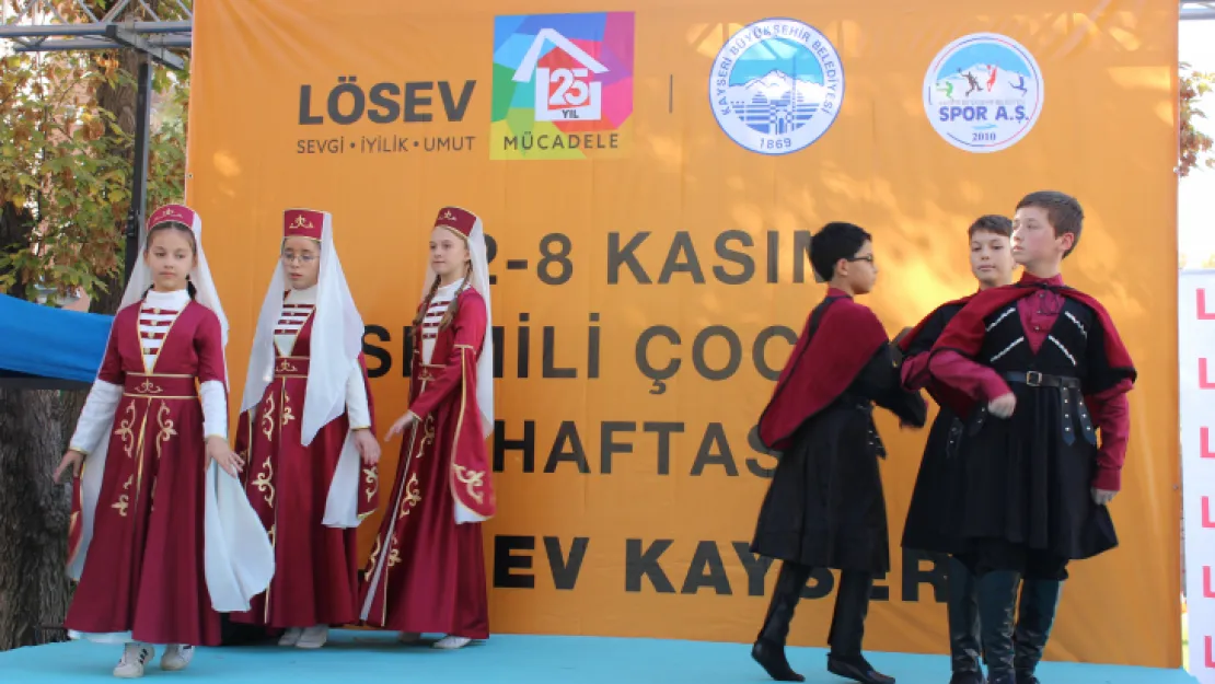 LÖSEV Kayseri'den Lösemili Çocuklar Haftası'na özel şenlik