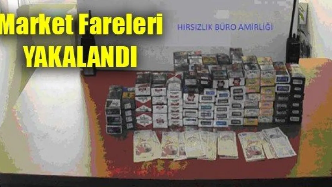 Market Fareleri Yakalandı