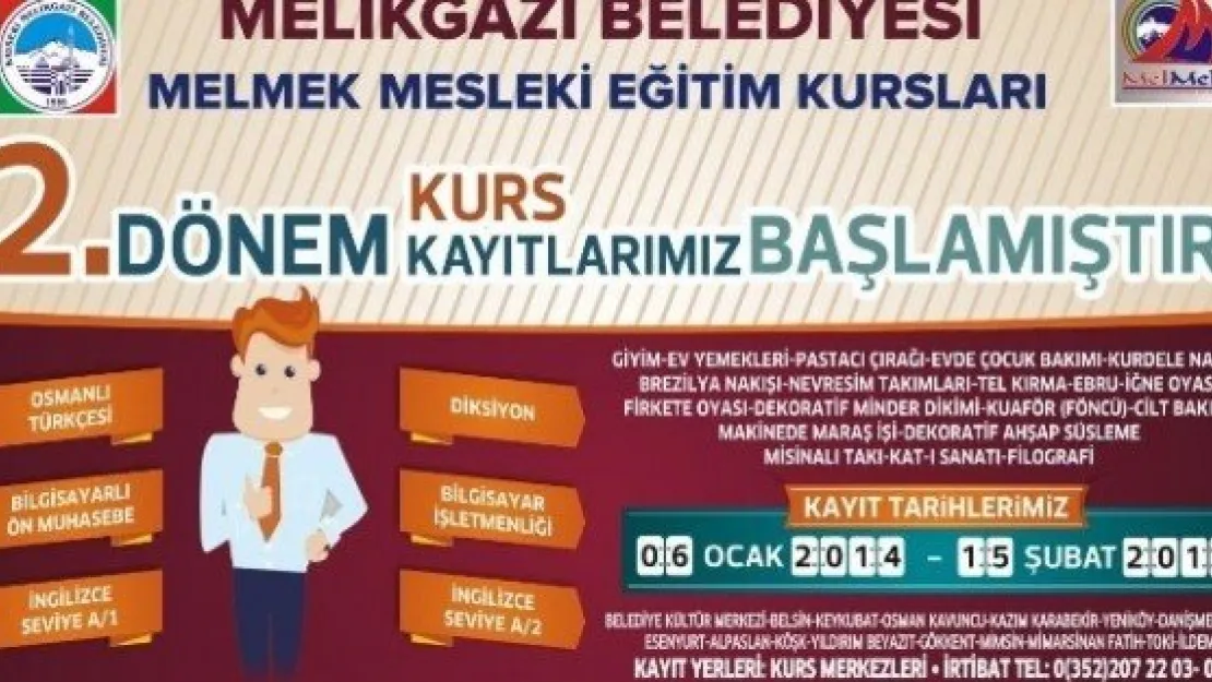 Mel-mek Kursları 2. Dönem Kayıtları Başladı 