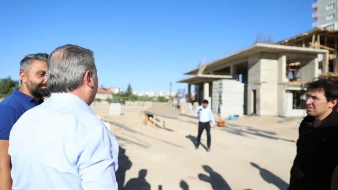 Melikgazi Belediyesi, Adem Tanç Camii'nin yapımına devam ediyor