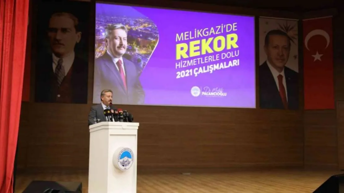 Melikgazi Belediyesi'nden 2021 yılında 541 milyon TL'lik yatırım