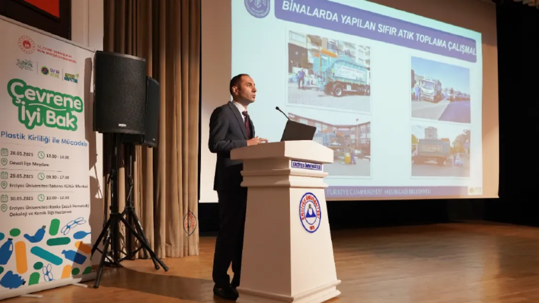 Melikgazi Belediyesi, Sıfır Atık Çalıştayı'nda Örnek Çalışmalarını Anlattı