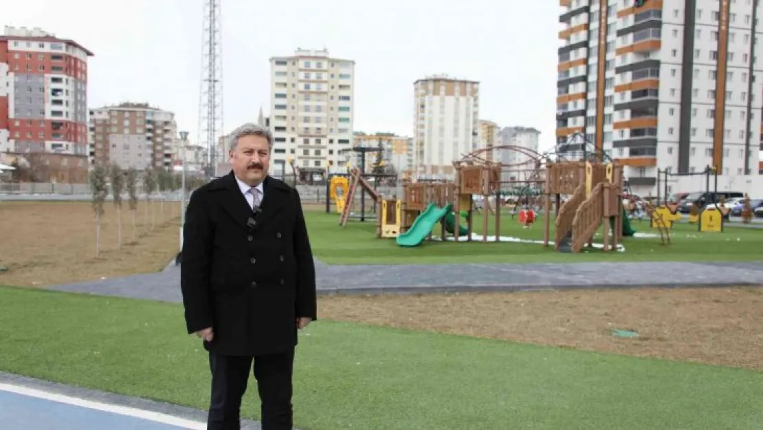 Melikgazi'de bir park daha hizmete açılıyor