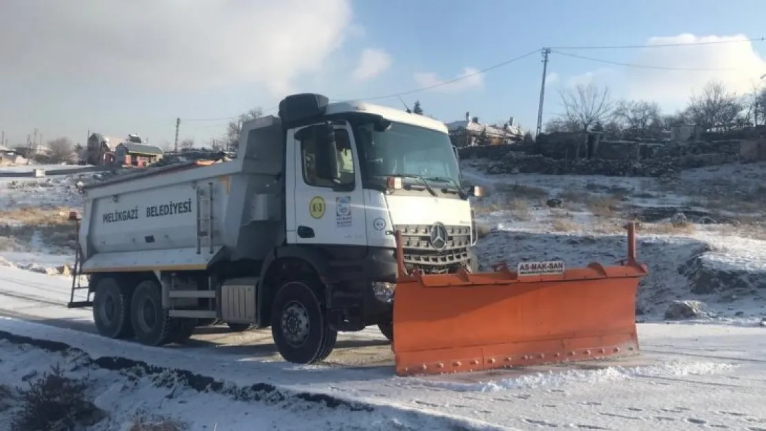 Melikgazi'de kapalı yol yok