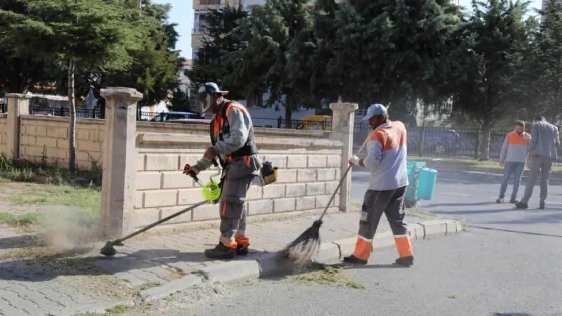 Melikgazi'de kış öncesi temizlik yoğunluğu