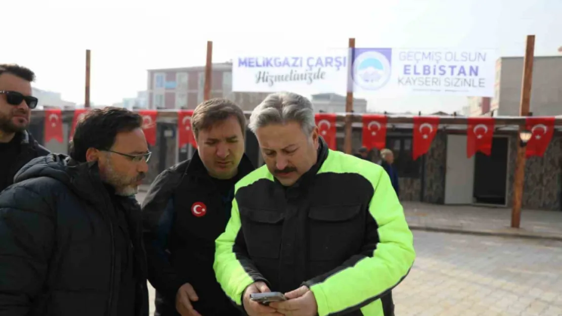 Melikgazi'nin Desteği İle Yapılan Elbistan Melikgazi Çarşı Hizmete Başladı