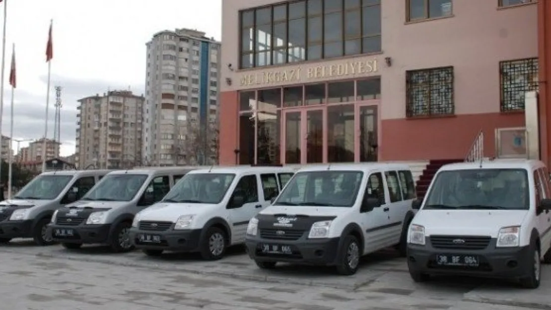 Melikgazi Belediyesi Araç Parkı Genişliyor 