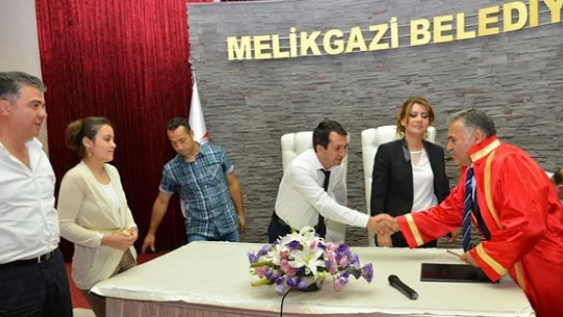 Melikgazi'de nikah bereketi