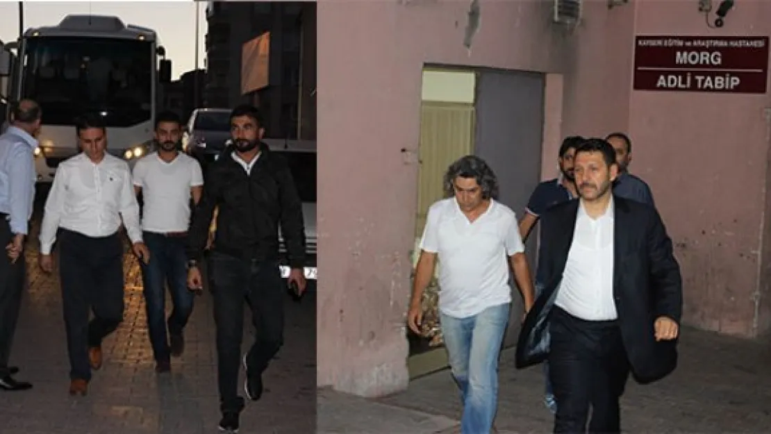 Memduh Boydak ve gözaltındaki 6 kişi doktor kontrolüne getirildi