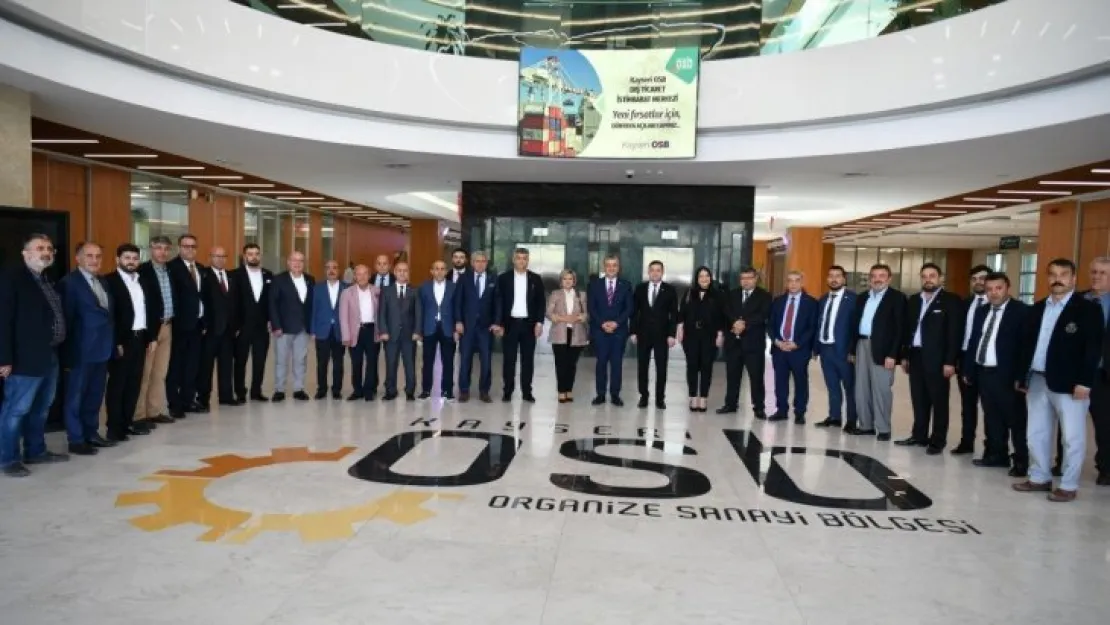 MHP İl Başkanlığı'ndan Kayseri OSB'ye hayırlı olsun ziyareti