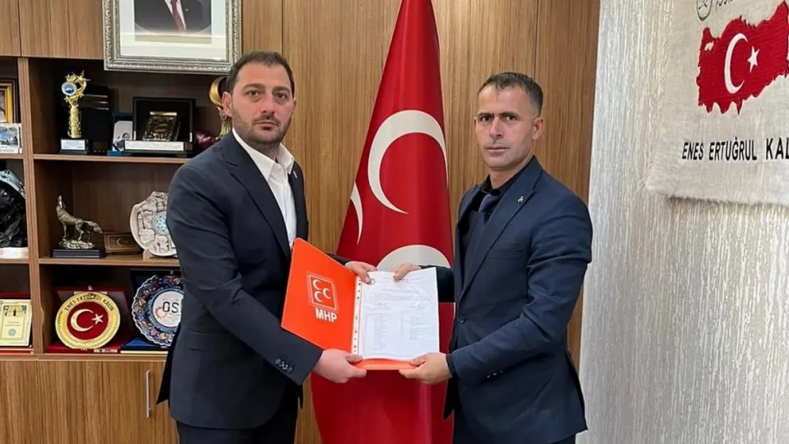 MHP Pınarbaşı İlçe Başkanı Kadir Mağara oldu