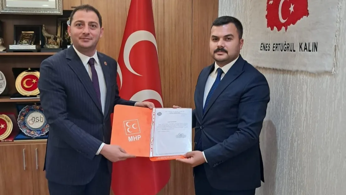 MHP Yahyalı İlçe Başkanı Ahmet İpekçi oldu